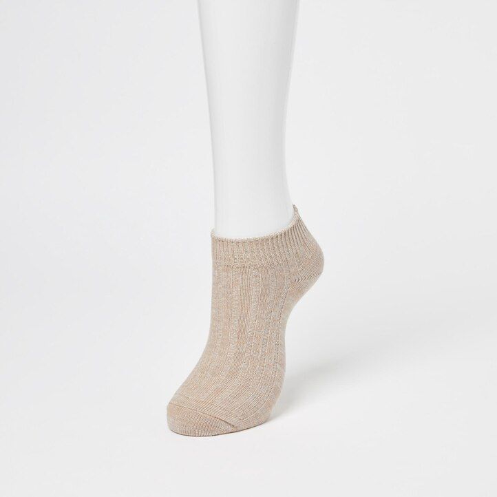 Blue Uniqlo Marl Ankle Socks Three Pairs | VTGAN-3276