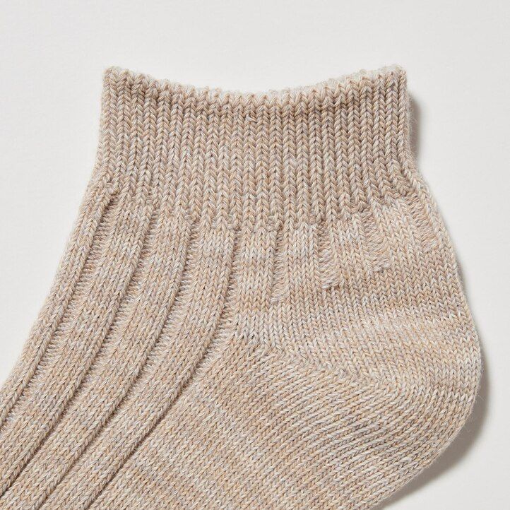 Blue Uniqlo Marl Ankle Socks Three Pairs | VTGAN-3276
