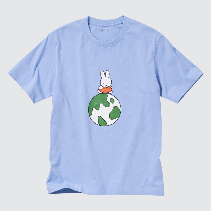 Blue Uniqlo Peace For All Graphic T-Shirt Dick Bruna | TVDNR-7350