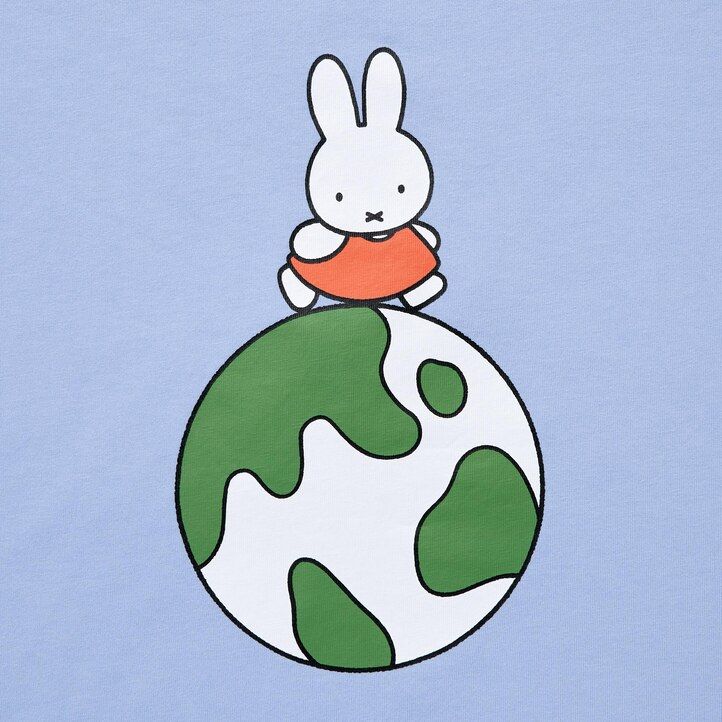 Blue Uniqlo Peace For All Graphic T-Shirt Dick Bruna | TVDNR-7350