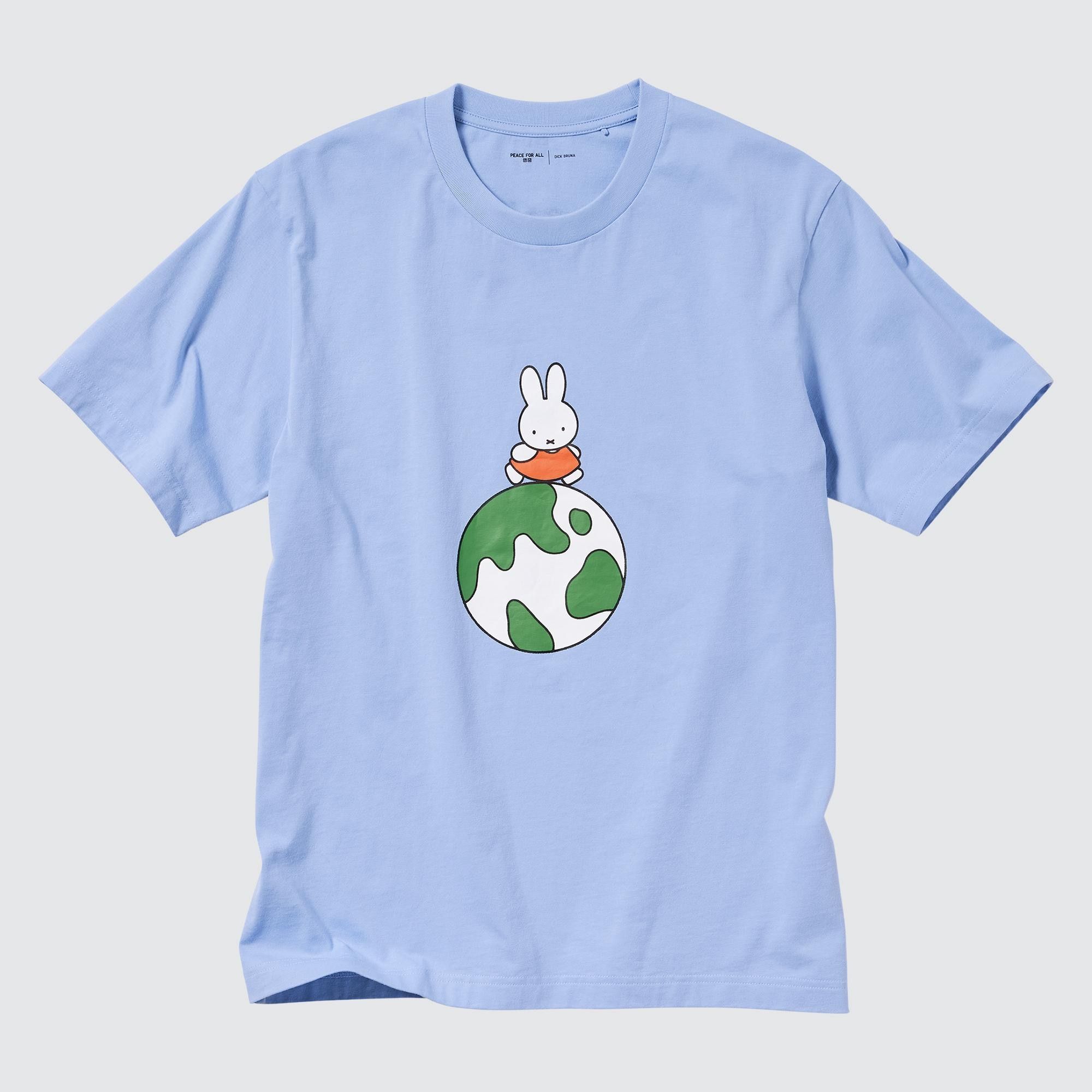 Blue Uniqlo Peace For All Graphic T-Shirt Dick Bruna | TVDNR-7350