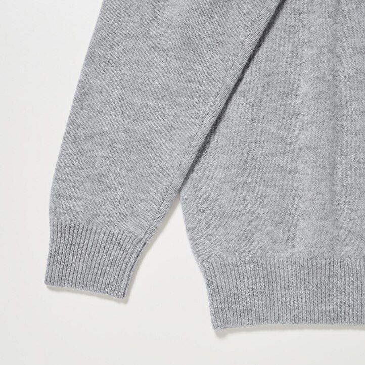 Blue Uniqlo Premium Lambswool Turtleneck Jumper | EIWAP-4907