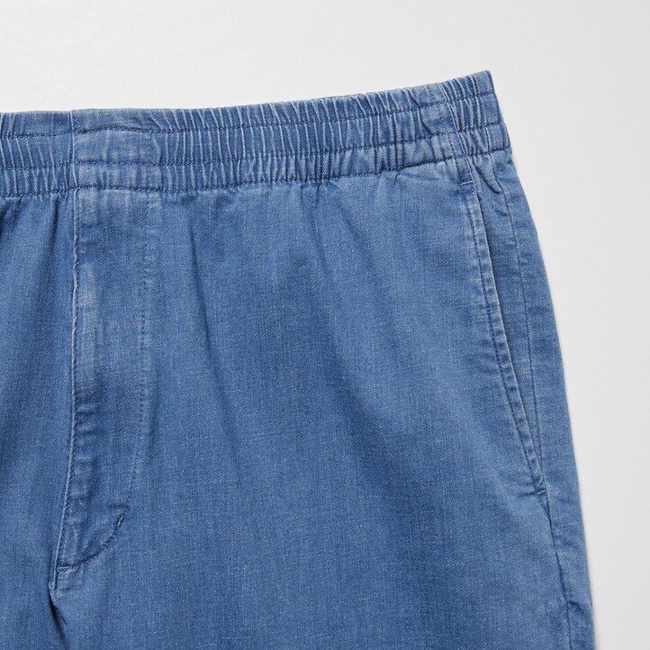 Blue Uniqlo Relaxed Fit Ankle Length Jeans | AOJLX-4965