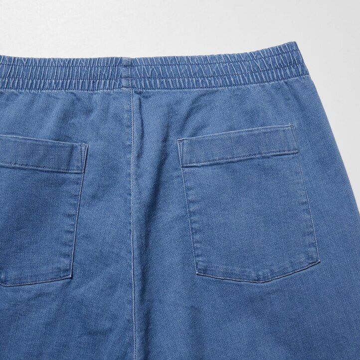 Blue Uniqlo Relaxed Fit Ankle Length Jeans | AOJLX-4965