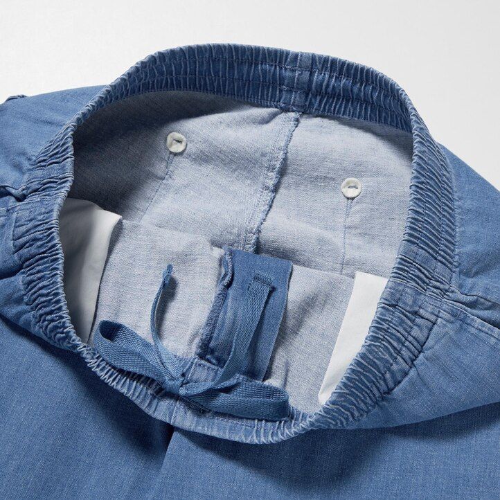 Blue Uniqlo Relaxed Fit Ankle Length Jeans | AOJLX-4965