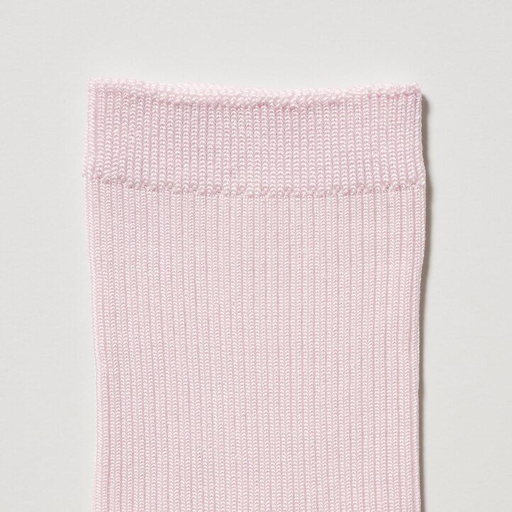 Blue Uniqlo Ribbed Socks Three Pairs | ZXDQP-4596