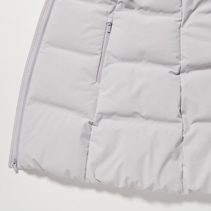 Blue Uniqlo Seamless Down Short Coat | ULDTO-2863