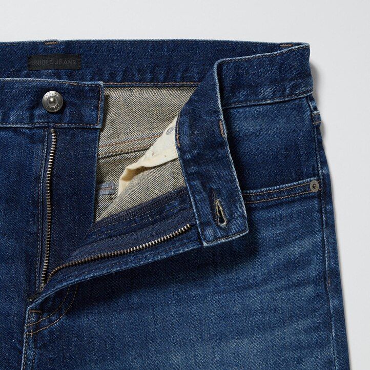 Blue Uniqlo Slim Fit Jeans | IFZSG-2685