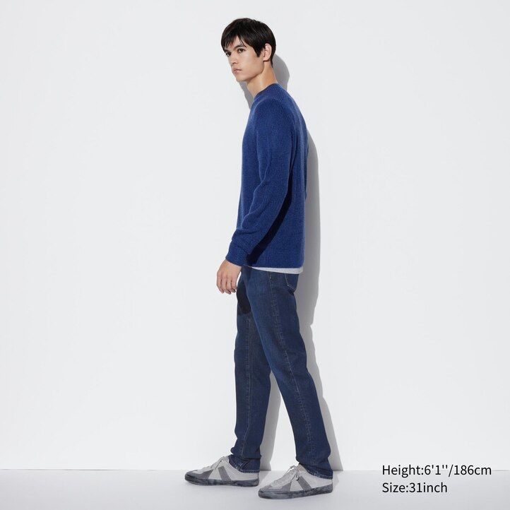 Blue Uniqlo Slim Fit Jeans | IFZSG-2685
