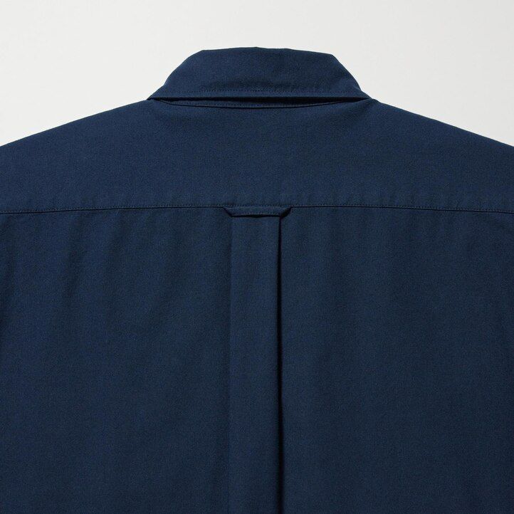 Blue Uniqlo Slim Fit Oxford Shirt | CBRHP-5823
