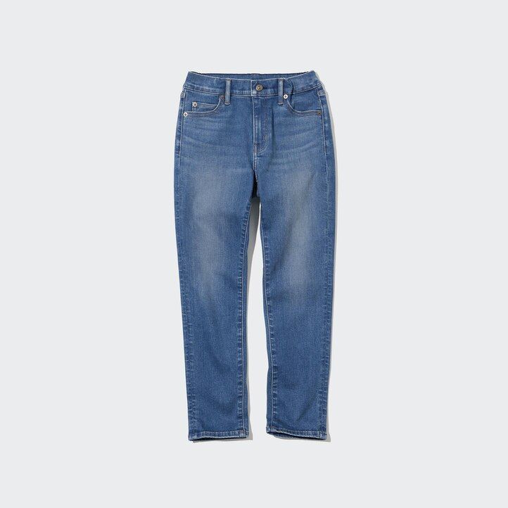 Blue Uniqlo Super Soft Jeans | ACIUT-3247