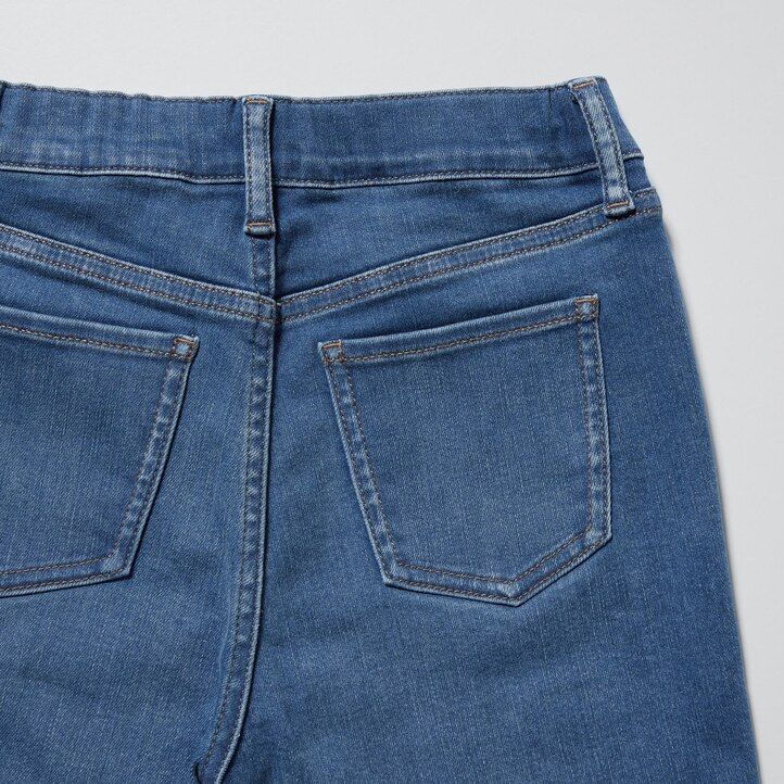 Blue Uniqlo Super Soft Jeans | ACIUT-3247