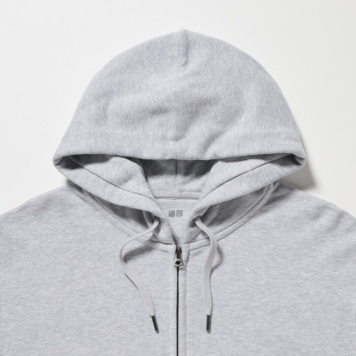 Blue Uniqlo Sweat Zipped Hoodie | CPNLI-7203