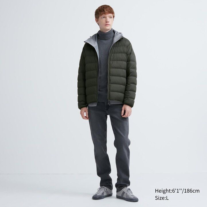 Blue Uniqlo Ultra Light Down 3d Cut Quilted Jacket | OHFZW-3217