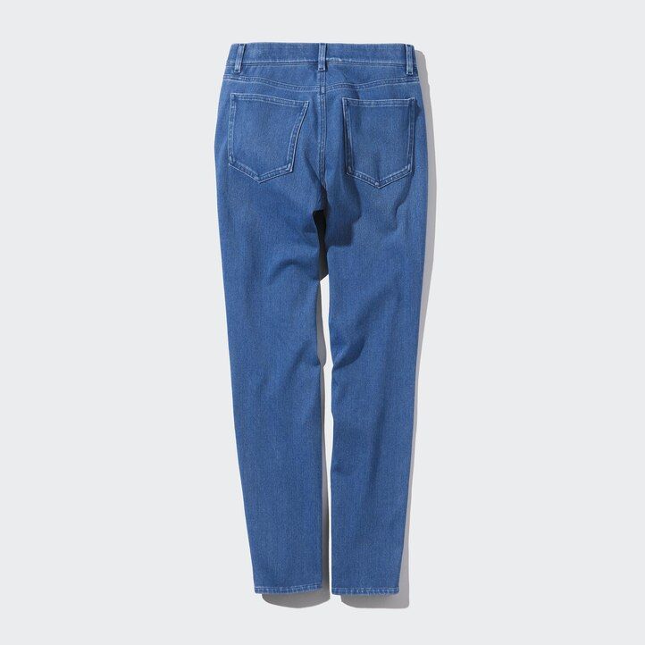 Blue Uniqlo Ultra Stretch Denim Leggings | HSKWQ-8123