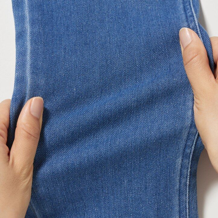 Blue Uniqlo Ultra Stretch Denim Leggings | HSKWQ-8123