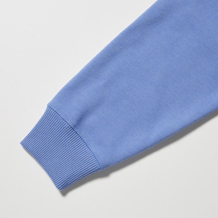 Blue Uniqlo Ultra Stretch Graphic Sweatshirt | WGRPI-7620
