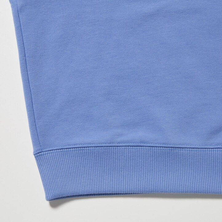 Blue Uniqlo Ultra Stretch Graphic Sweatshirt | WGRPI-7620