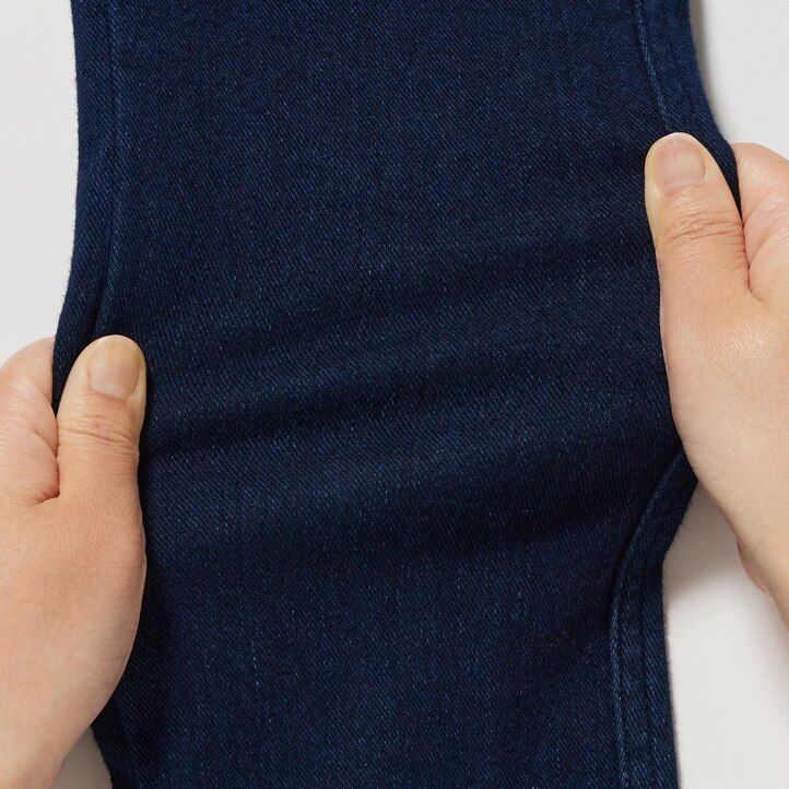 Blue Uniqlo Ultra Stretch High Rise Cropped Leggings | QESCL-3927