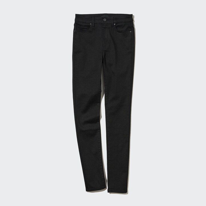 Blue Uniqlo Ultra Stretch High Rise Skinny Fit Jeans | TULNR-0742