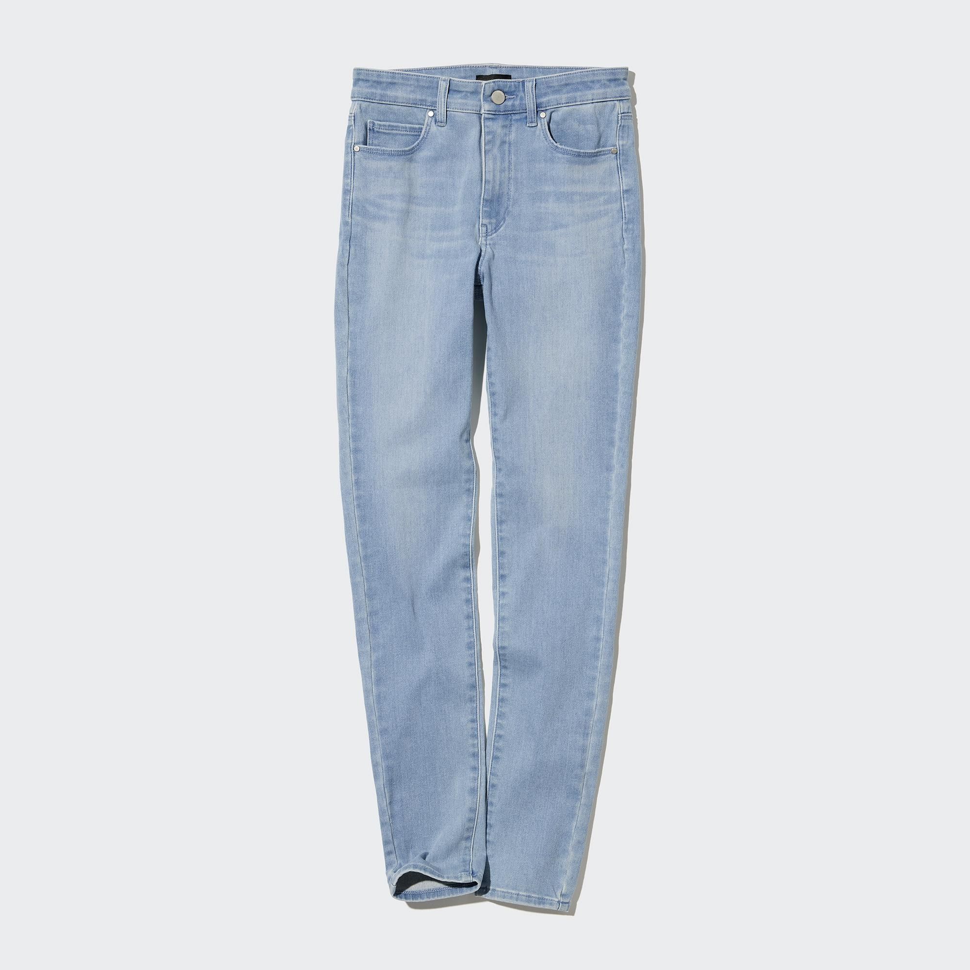 Blue Uniqlo Ultra Stretch High Rise Skinny Fit Jeans | TULNR-0742