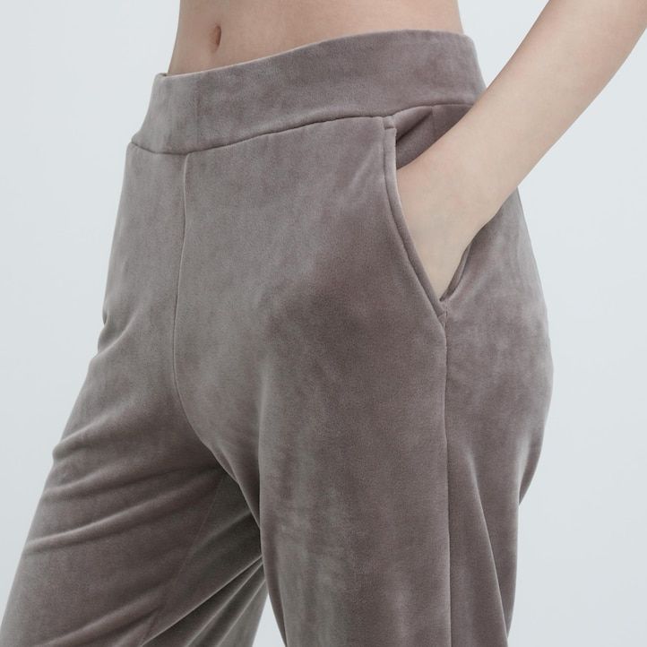 Blue Uniqlo Ultra Stretch Smooth Trousers | LTMCO-0891