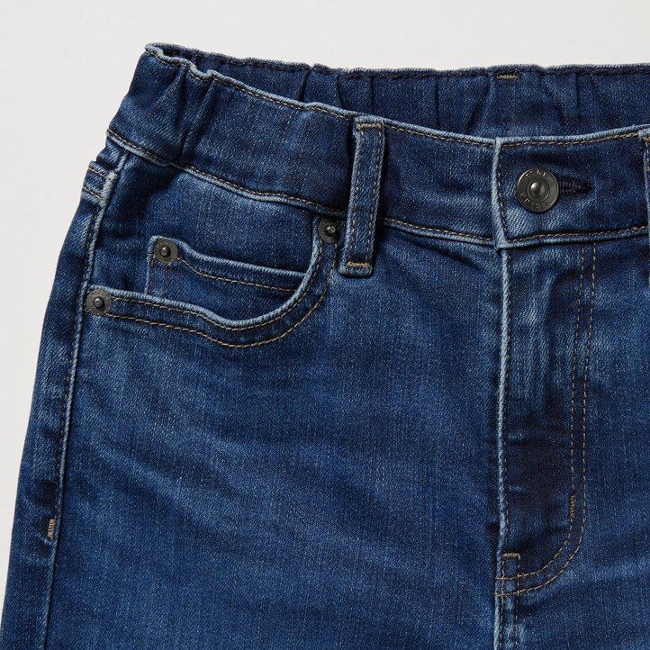 Blue Uniqlo Ultra Stretch Soft Jeans | XQFOZ-7159