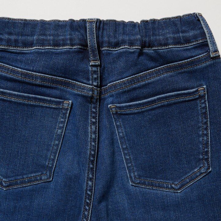 Blue Uniqlo Ultra Stretch Soft Jeans | XQFOZ-7159