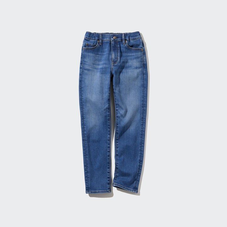 Blue Uniqlo Ultra Stretch Soft Jeans | ZVJUL-6251