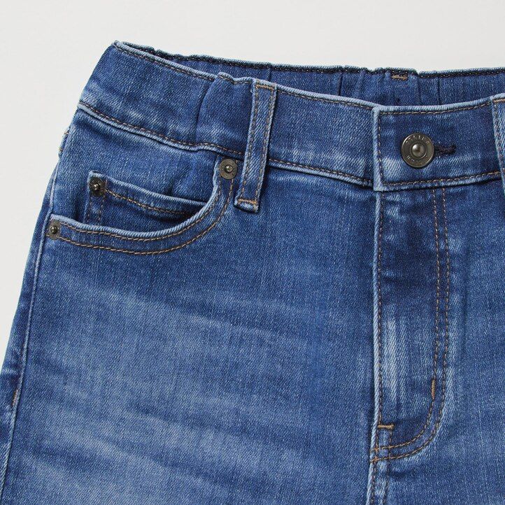 Blue Uniqlo Ultra Stretch Soft Jeans | ZVJUL-6251