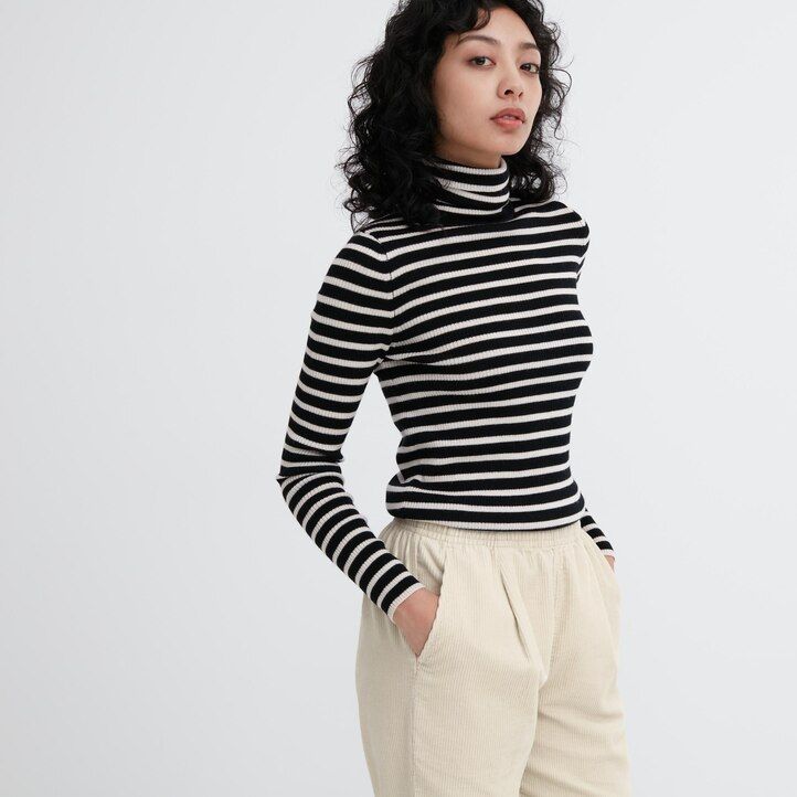 Brown Uniqlo Corduroy Relaxed Fit Ankle Length Trousers | KUEAL-7831