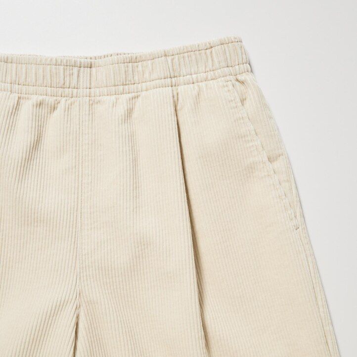 Brown Uniqlo Corduroy Relaxed Fit Ankle Length Trousers | KUEAL-7831