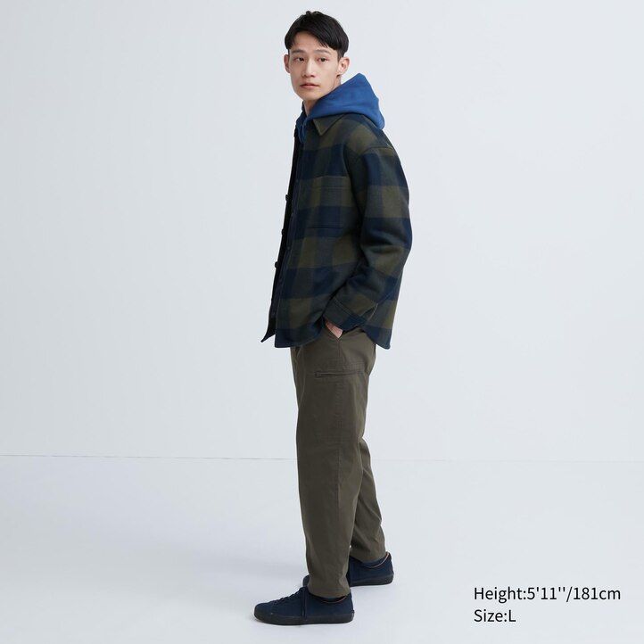 Brown Uniqlo Heattech Warm Lined Trousers Short | ZCSMQ-7234