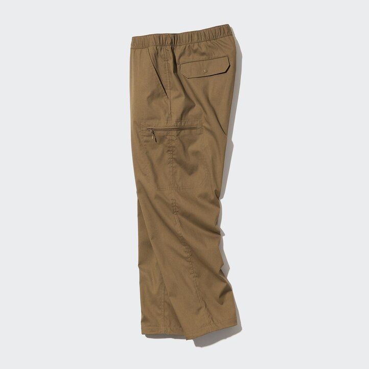Brown Uniqlo Heattech Warm Lined Trousers Short | ZCSMQ-7234