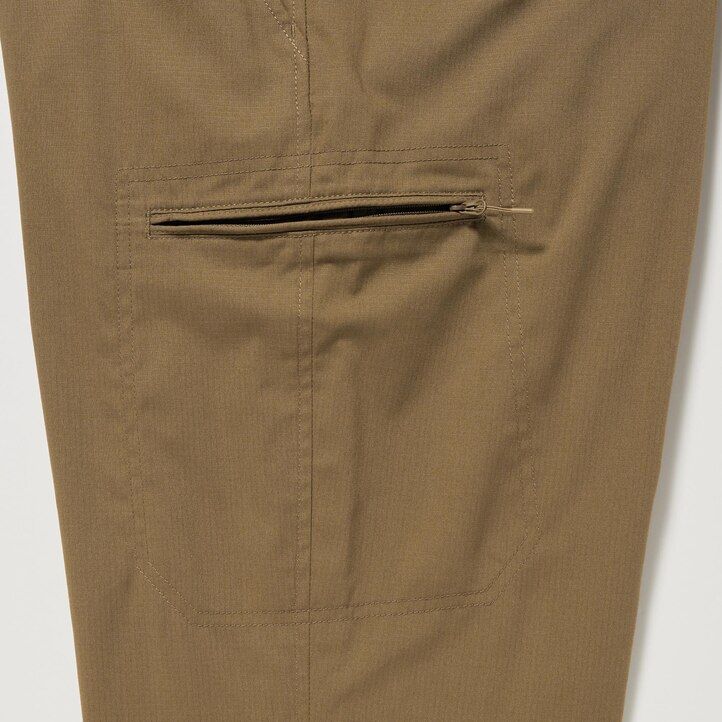 Brown Uniqlo Heattech Warm Lined Trousers Short | ZCSMQ-7234