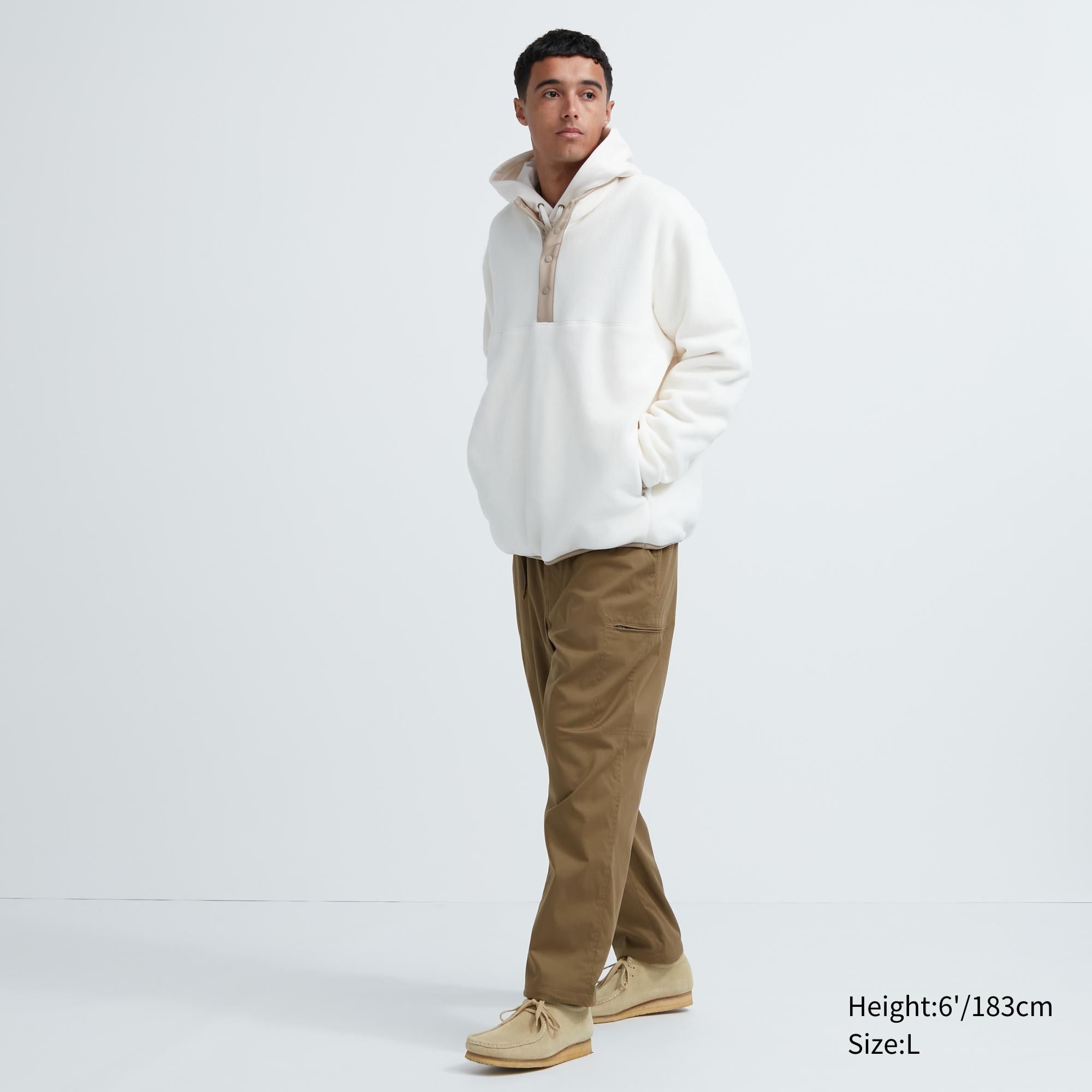 Brown Uniqlo Heattech Warm Lined Trousers Short | ZCSMQ-7234