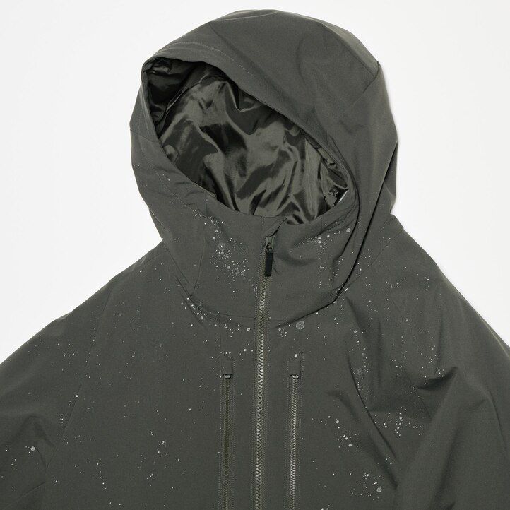 Brown Uniqlo Hybrid Down 3d Cut Parka | ZWRVE-7854