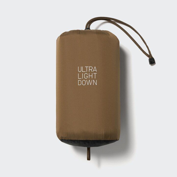 Brown Uniqlo Ultra Light Down 3d Cut Jacket | FRAHU-9647