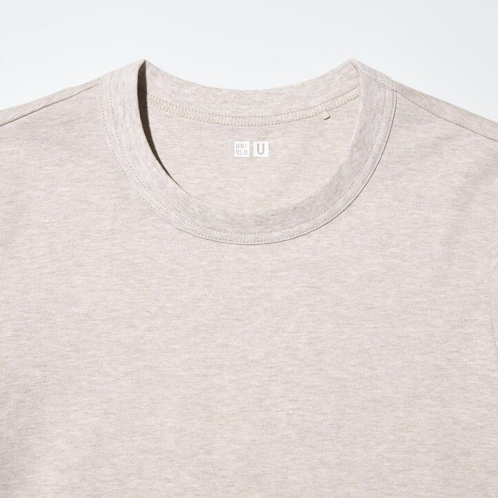 Brown Uniqlo Uniqlo U Crew Neck Short Sleeved T-Shirt | FAPJT-5973