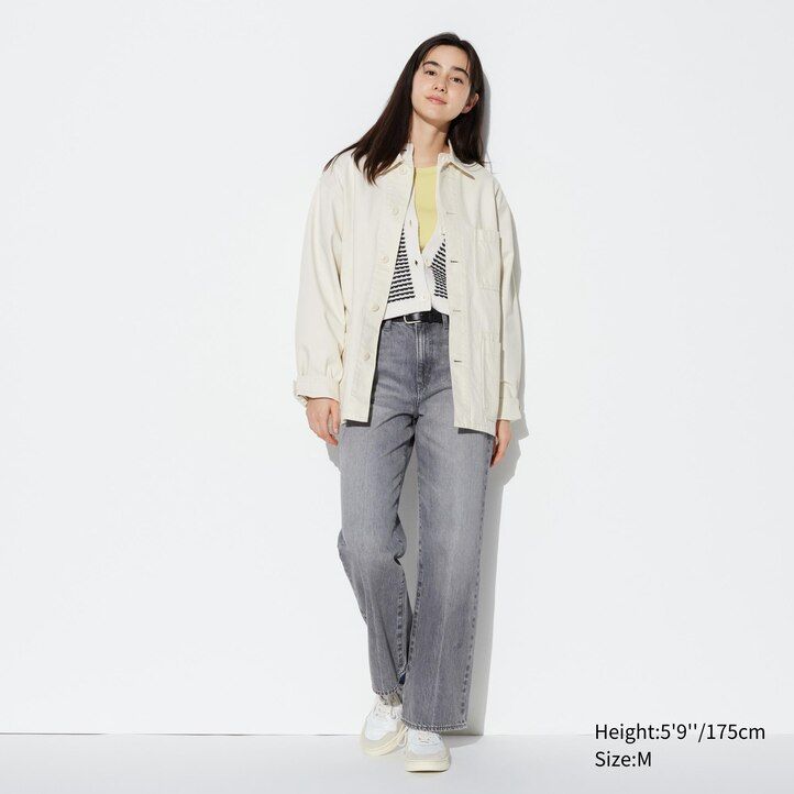 Brown Uniqlo Utility Jacket | RBAPG-3420