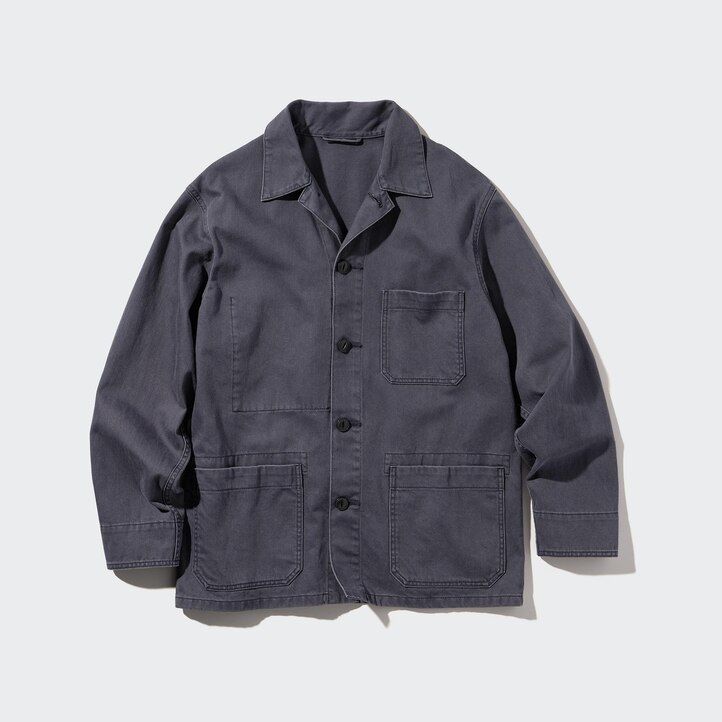 Brown Uniqlo Utility Jacket | RBAPG-3420