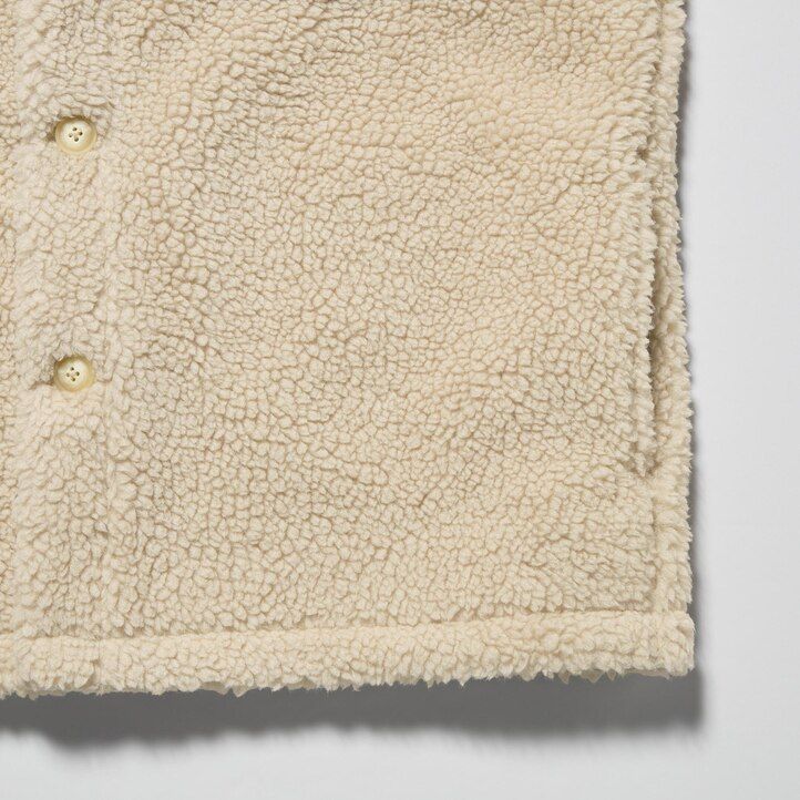 Brown Uniqlo Windproof Outer Fleece Shirt Jacket | VZCFH-9842