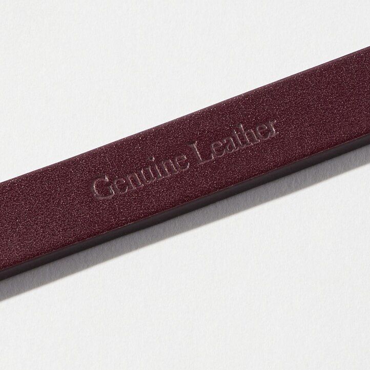 Burgundy Uniqlo Skinny Dress Belt | EPBWI-1894