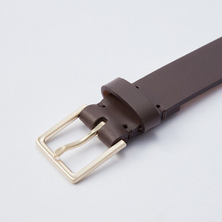 Dark Brown Uniqlo Belt 2021 Season | KPDAV-2907