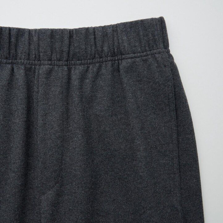 Dark Brown Uniqlo Brushed Jersey Trousers | JRNKQ-7946