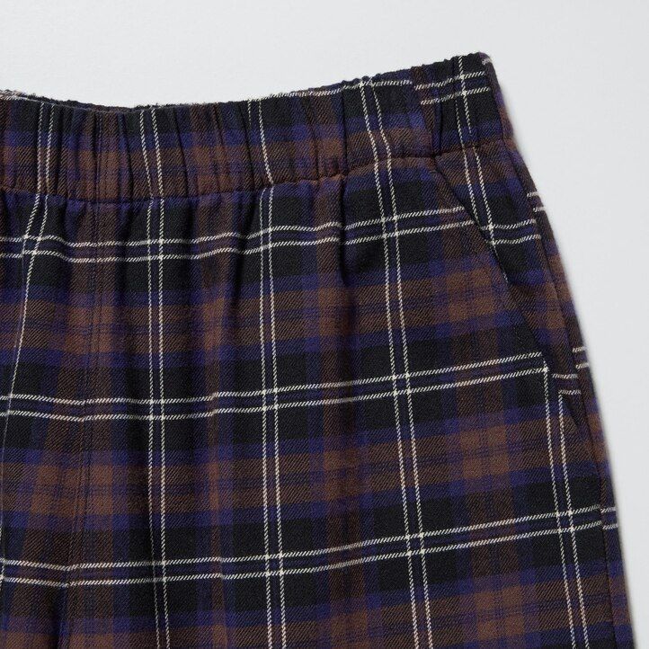 Dark Brown Uniqlo Flannel Trousers | EWKYA-6702