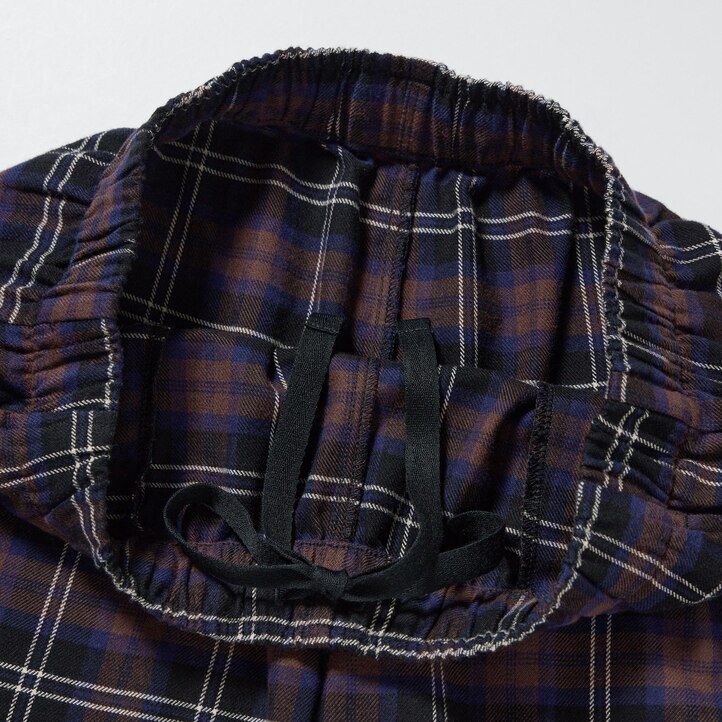Dark Brown Uniqlo Flannel Trousers | EWKYA-6702