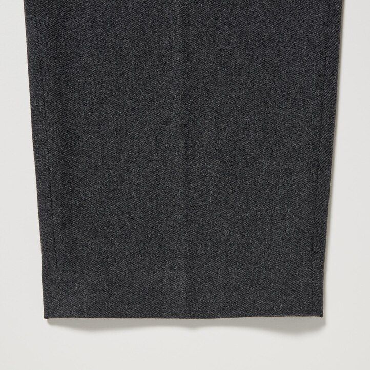 Dark Brown Uniqlo Heattech Pleated Trousers | DPYXA-2530