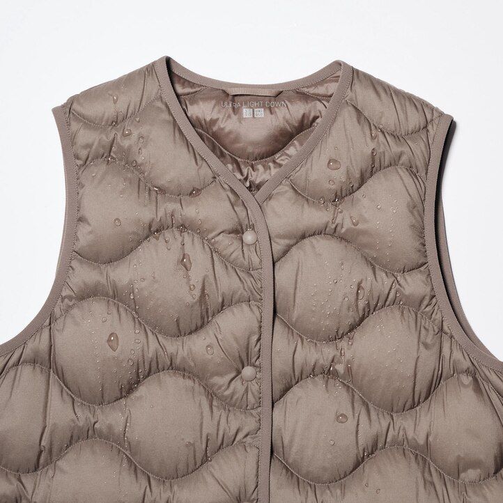 Dark Green Uniqlo Ultra Light Down Long Vest | RQVXT-3472