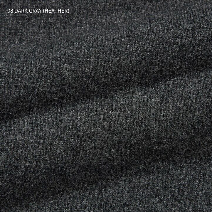 Dark Grey Uniqlo 100pct Cashmere Turtleneck Jumper | RHLPO-0513